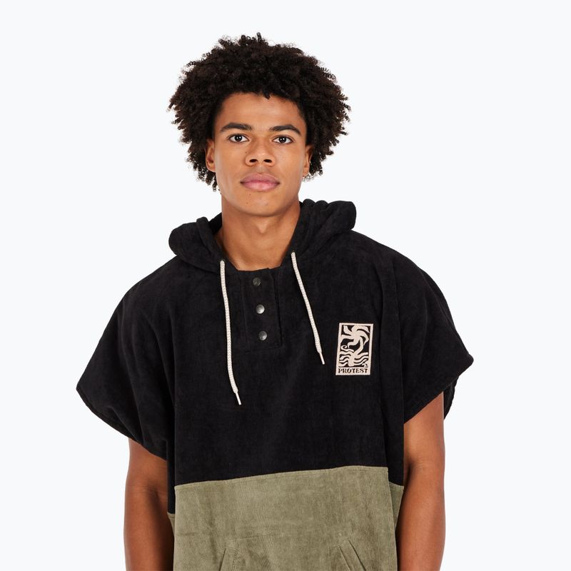 Poncho pentru bărbați Protest Prtcella true black 4