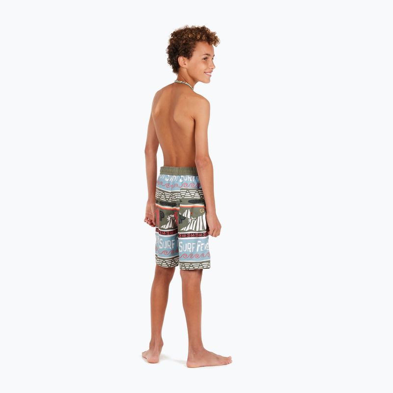 Pantaloni scurți de baie pentru copii Protest Prtcinema artichoke green