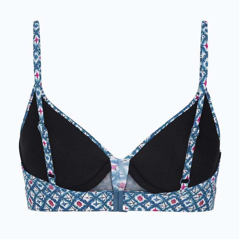 Partea de sus a costumului de baie Protest Mixwish raku blue 2