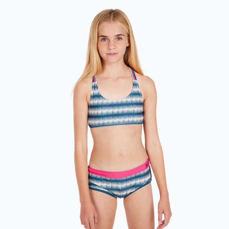 Costum de baie din două piese pentru copii Protest Prtzuka raku blue 3
