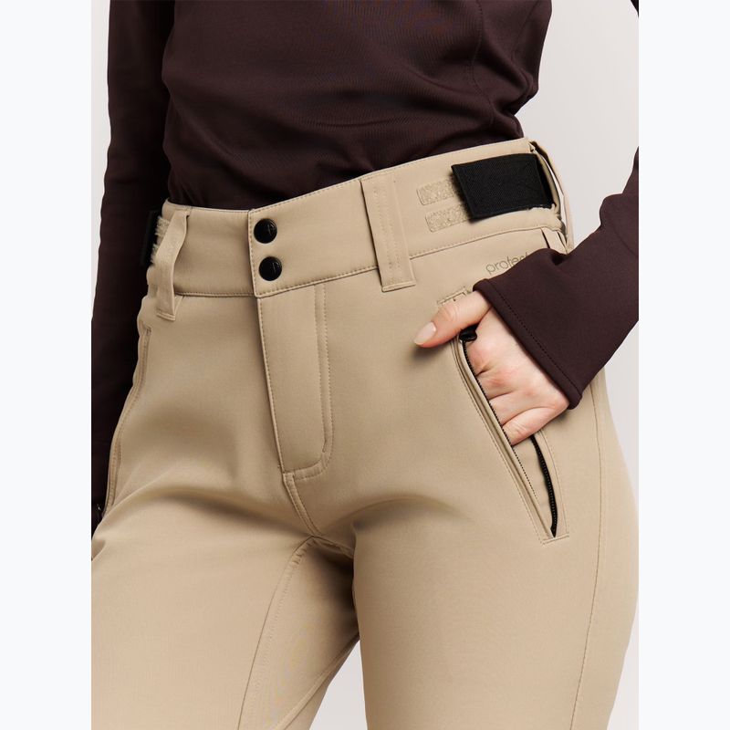 Pantaloni de snowboard pentru femei Protest PRTRelole bamboobeige 5