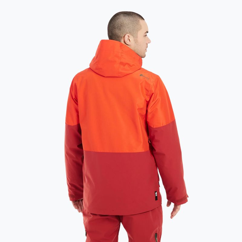 Geacă de snowboard pentru bărbați Protest Prtbakie burnt orange 4