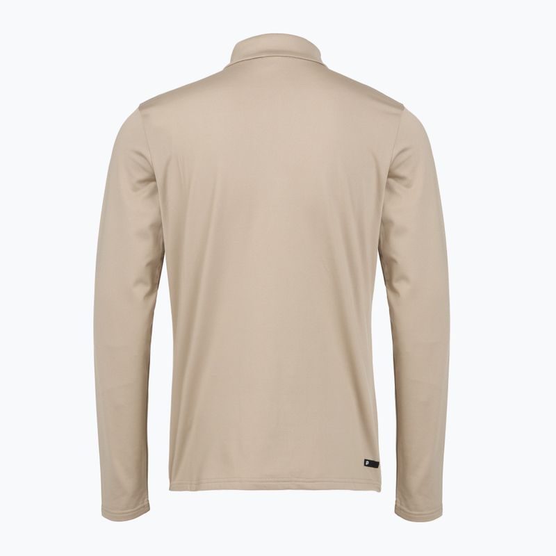 Bluză pentru bărbați Protest Rewill 1/4 Zip Active bamboobeige 2