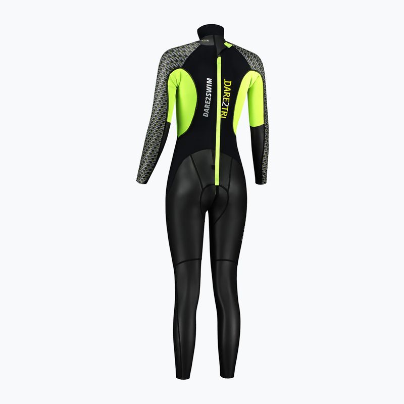 Dare2Tri Dare2Swim 2.0 pentru femei  costum de triatlon negru 21013FS 2