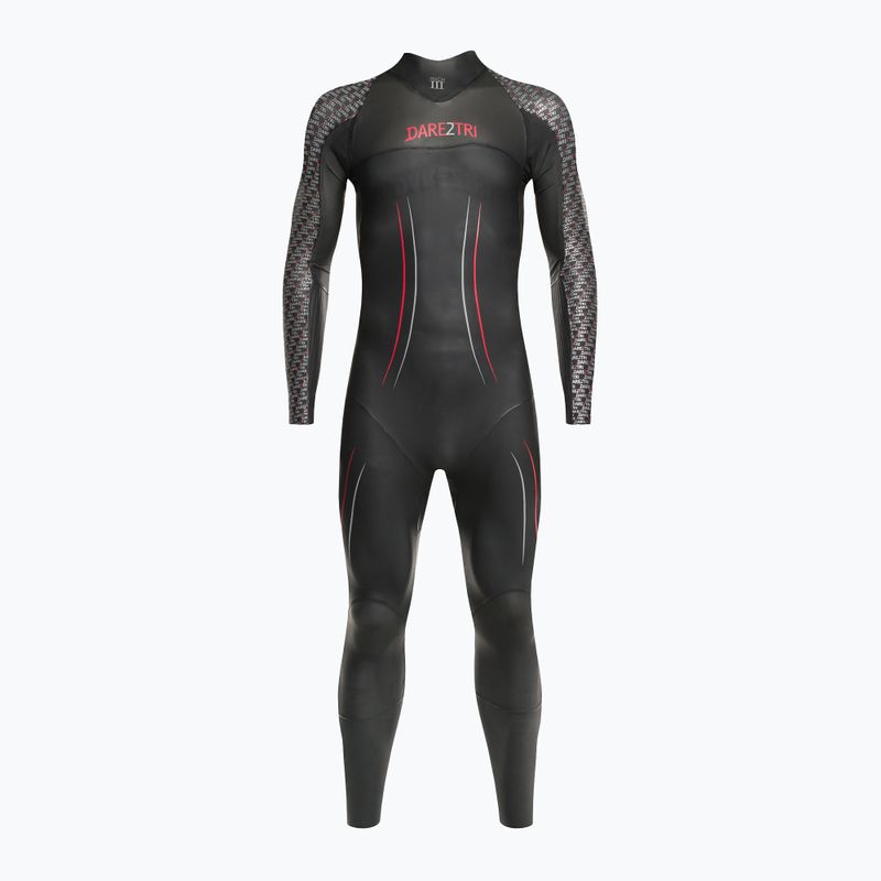 Costum de neopren pentru bărbați Dare2Tri Mach3 0.7 triatlon negru 21003M 2