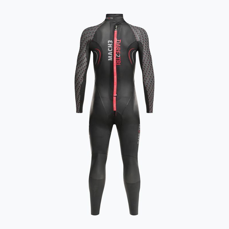 Costum de neopren pentru bărbați Dare2Tri Mach3 0.7 triatlon negru 21003M 3