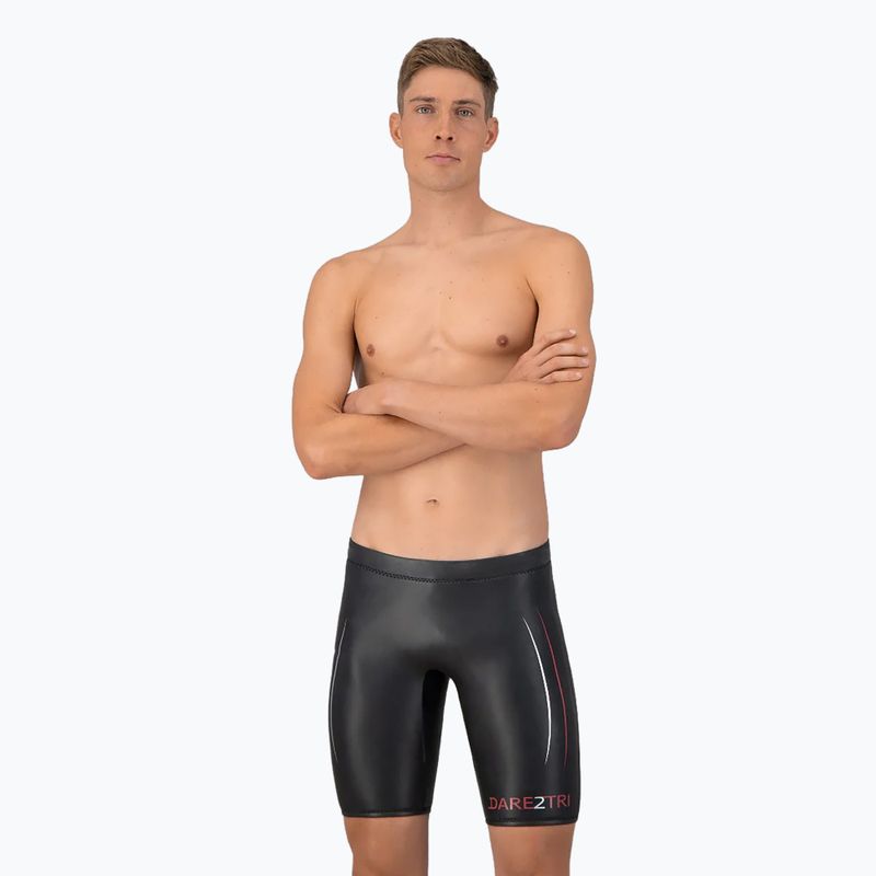 Pantaloni scurți de neopren Dare2Tri Swimshort negri 3