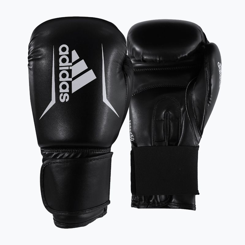 Set de box adidas Performance Boxing Set sac + mănuși + bandaj negru-alb ADIBAC11KIT-EUN 4