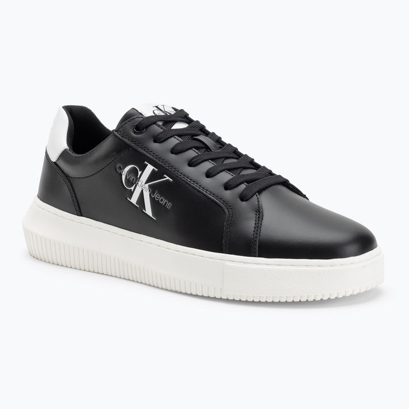 Încălțăminte pentru bărbați Calvin Klein YM0YM00681 Chunky Cupsole Monologo Lth triple black/bright white