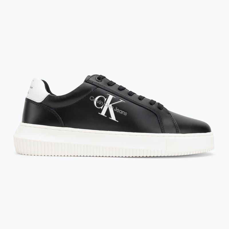 Încălțăminte pentru bărbați Calvin Klein YM0YM00681 Chunky Cupsole Monologo Lth triple black/bright white 2