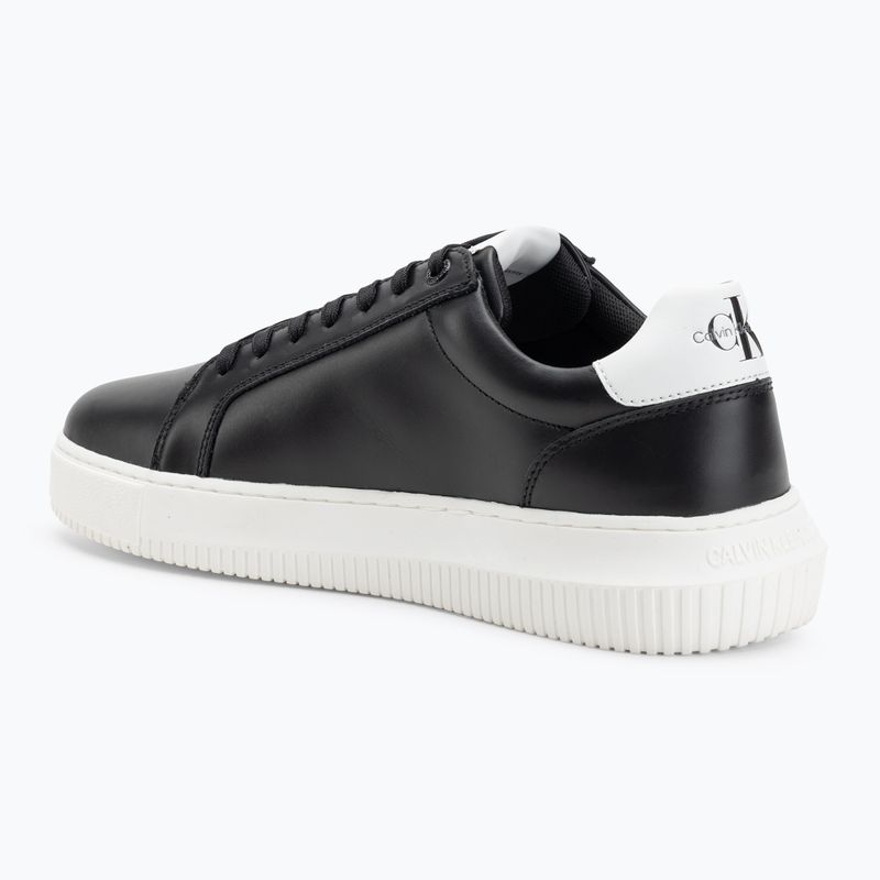 Încălțăminte pentru bărbați Calvin Klein YM0YM00681 Chunky Cupsole Monologo Lth triple black/bright white 3
