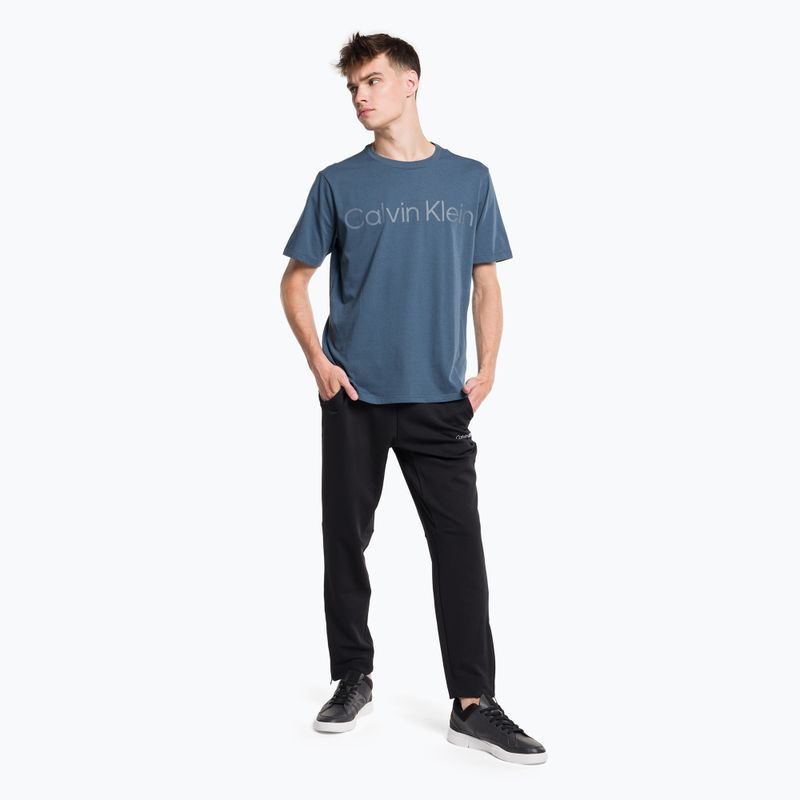 Tricou Calvin Klein pentru bărbați Calvin Klein albastru creion 2