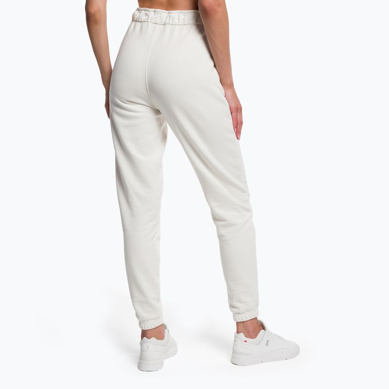 Pantaloni de trening pentru femei Calvin Klein Knit YBI piele de căprioară albă