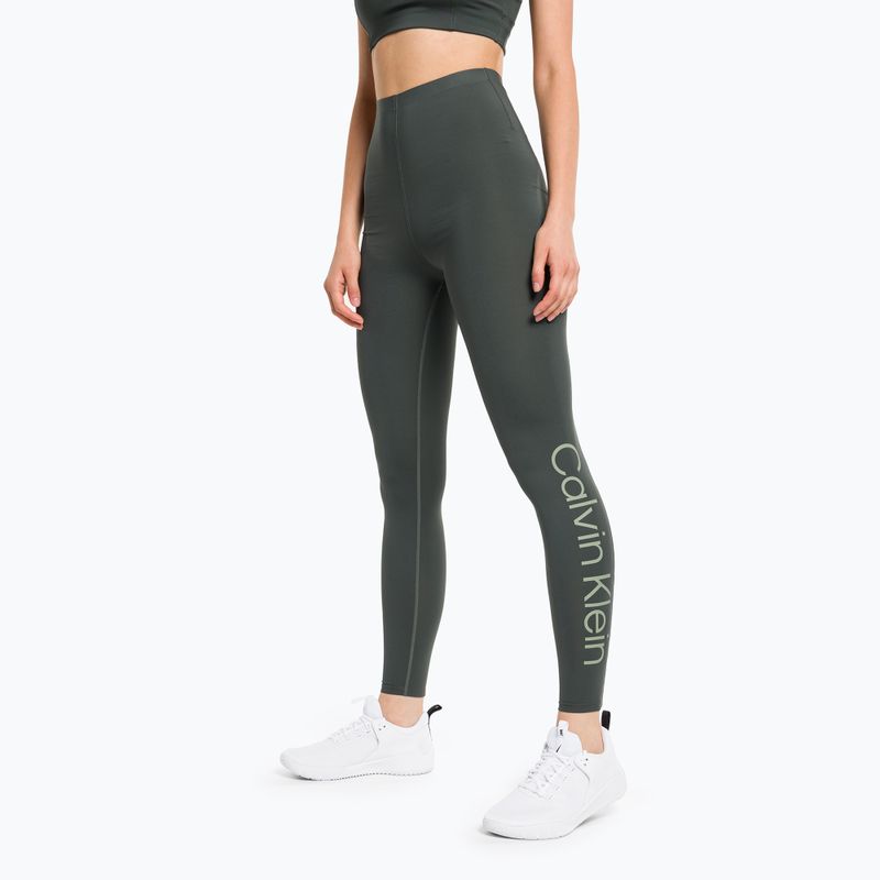 Jambiere de antrenament pentru femei Calvin Klein Full Lenght LLZ urban quiet