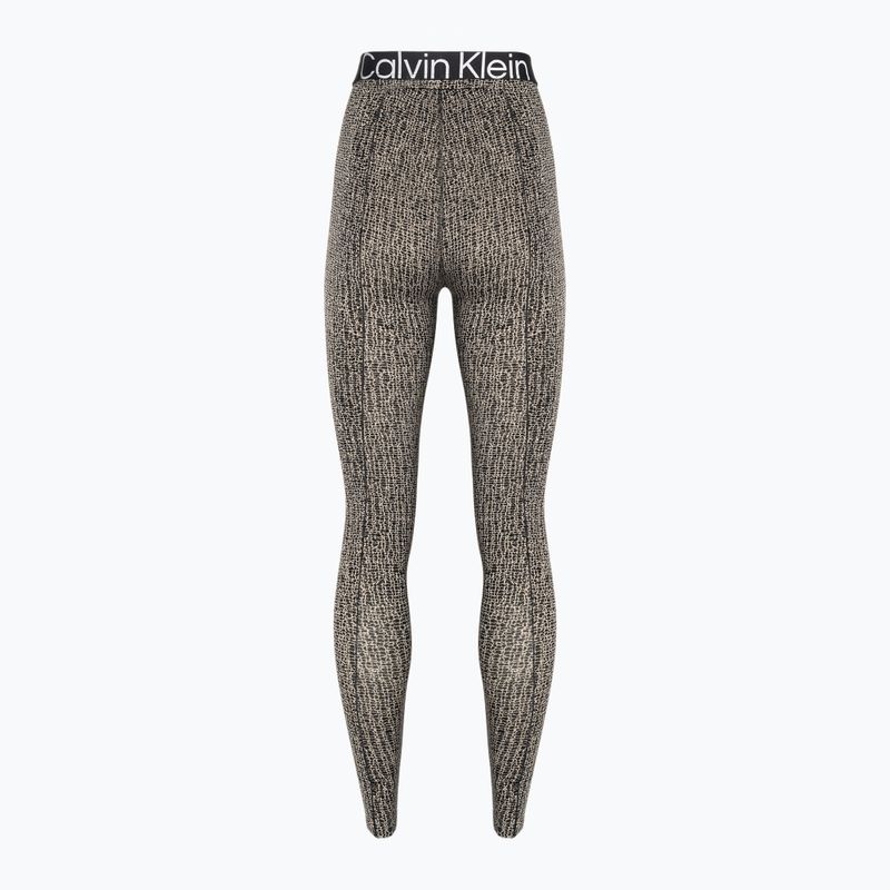 Jambiere de antrenament pentru femei Calvin Klein 7/8 8VR imprimare șocantă 6