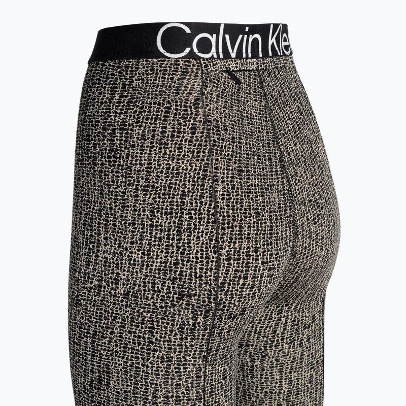 Jambiere de antrenament pentru femei Calvin Klein 7/8 8VR imprimare șocantă 8