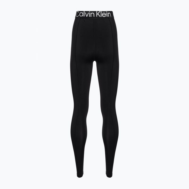 Jambiere de antrenament pentru femei Calvin Klein 7/8 BAE black beauty 6