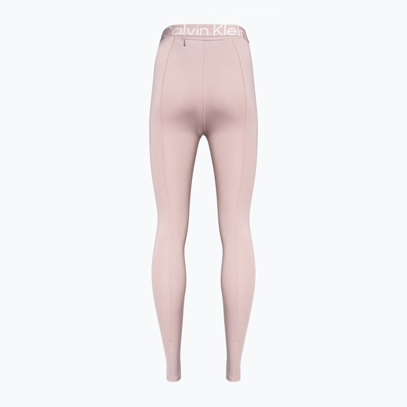 Jambiere de antrenament pentru femei Calvin Klein 7/8 8HR gri roz 6