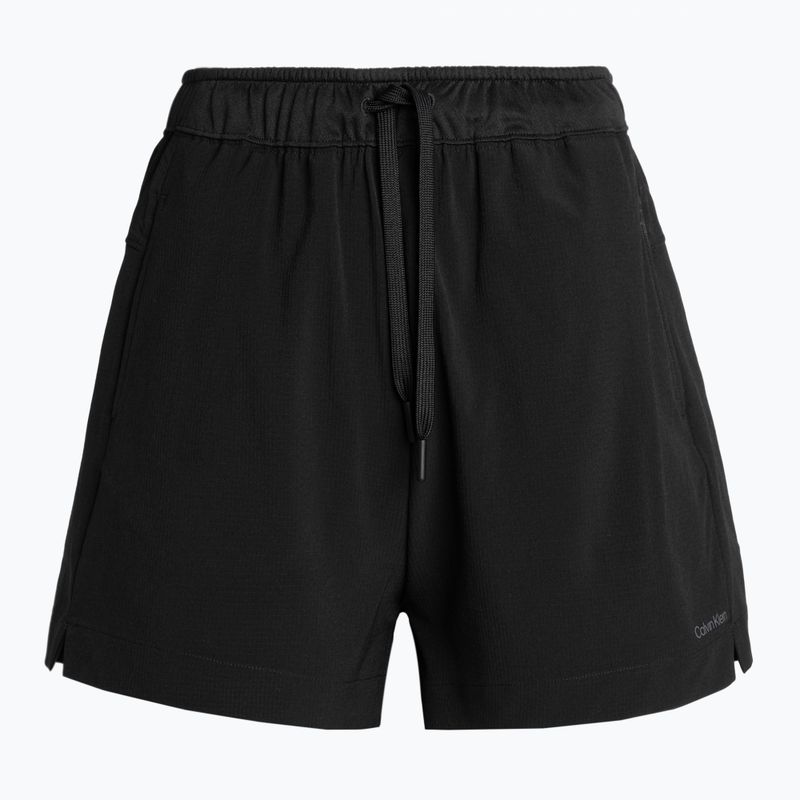 Pantaloni scurți de antrenament pentru femei Calvin Klein Knit BAE negru beauty 5