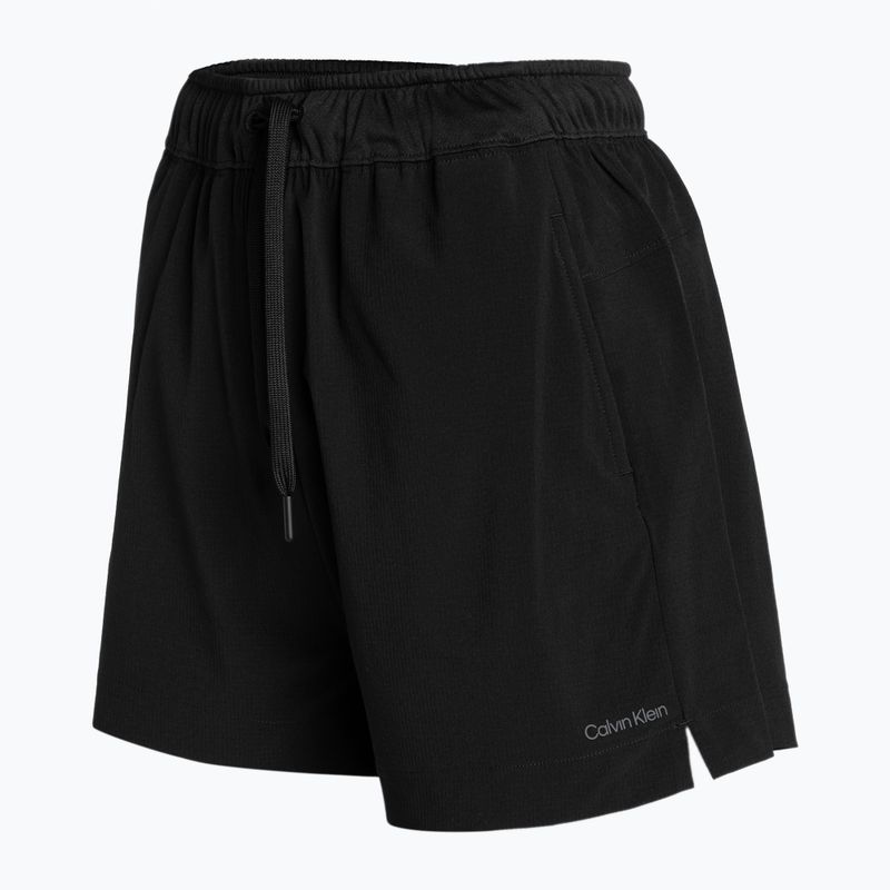 Pantaloni scurți de antrenament pentru femei Calvin Klein Knit BAE negru beauty 7