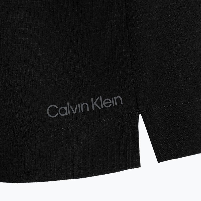 Pantaloni scurți de antrenament pentru femei Calvin Klein Knit BAE negru beauty 8