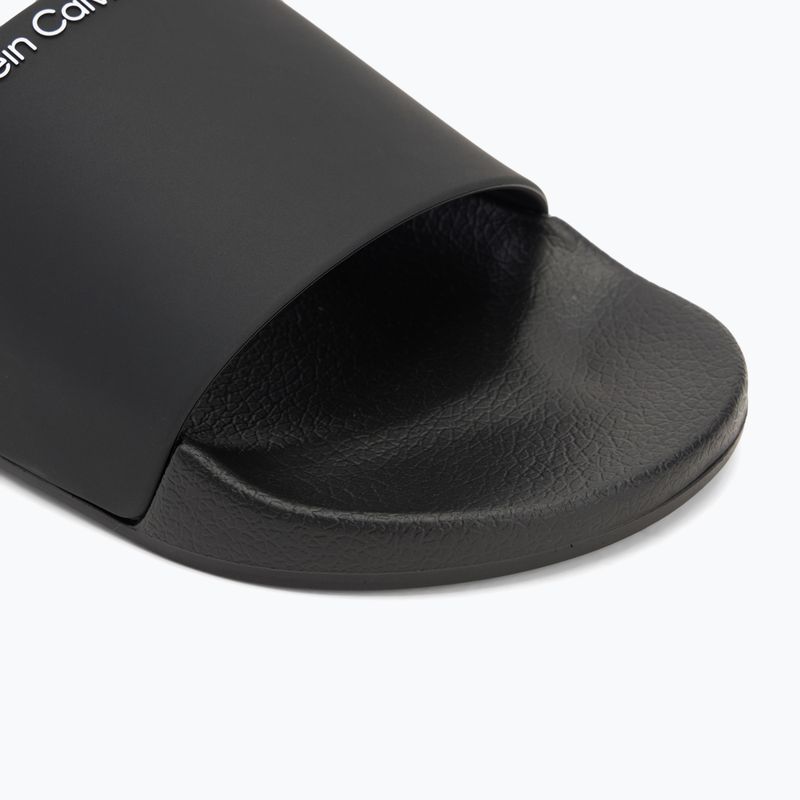 Papuci pentru bărbați Calvin Klein HM0HM00981 Pool Slide Rubber black 7