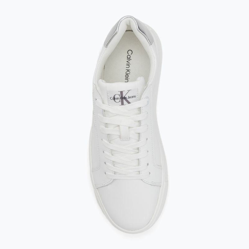 Încălțăminte pentru femei  Calvin Klein YW0YW01224 Cupsole Mono Lth Wn white/silver 5