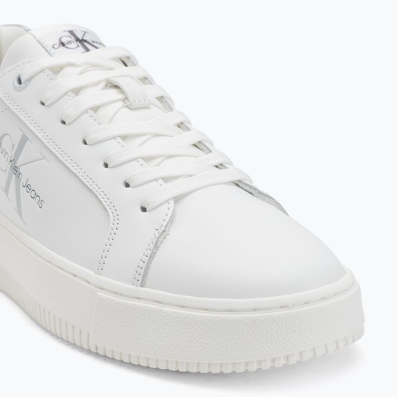 Încălțăminte pentru femei  Calvin Klein YW0YW01224 Cupsole Mono Lth Wn white/silver 7