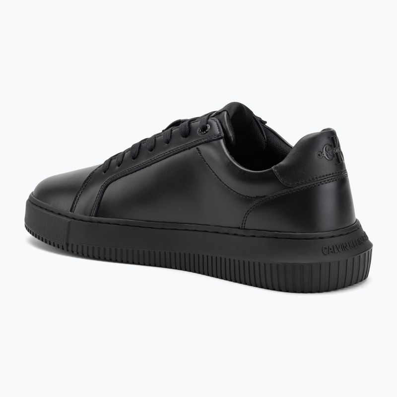 Încălțăminte pentru bărbați Calvin Klein YM0YM00681 Chunky Cupsole Monologo Lth triple black 3