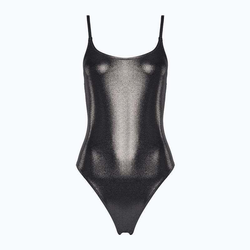 Costum de baie Calvin Klein Scoop Back One Piece pentru femei, negru