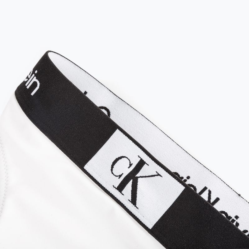 Calvin Klein Tanga slip de baie YCD alb