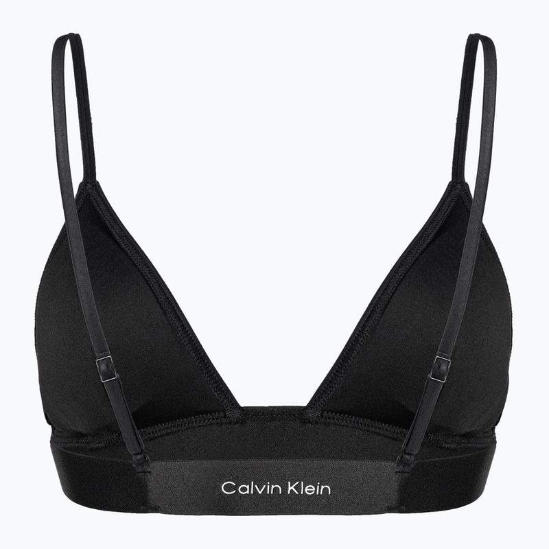 Calvin Klein Triangle-Rp costum de baie top negru 2
