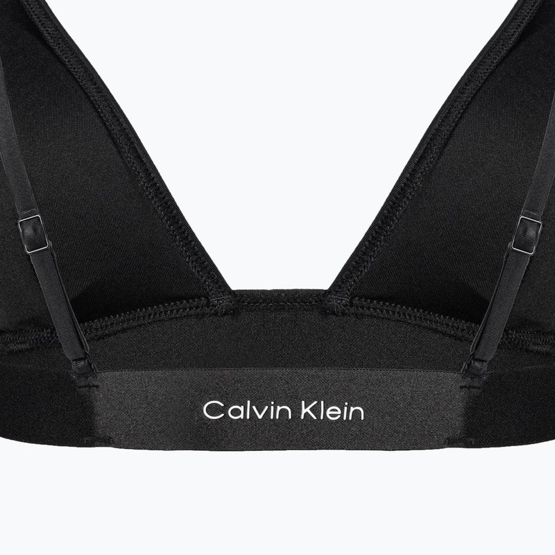 Calvin Klein Triangle-Rp costum de baie top negru