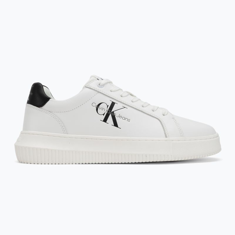 Încălțăminte pentru bărbați Calvin Klein YM0YM00681 Chunky Cupsole Monologo Lth triple bright white/black 2