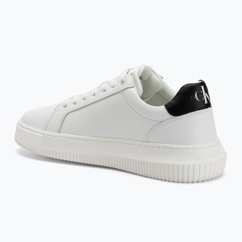 Încălțăminte pentru bărbați Calvin Klein YM0YM00681 Chunky Cupsole Monologo Lth triple bright white/black 3