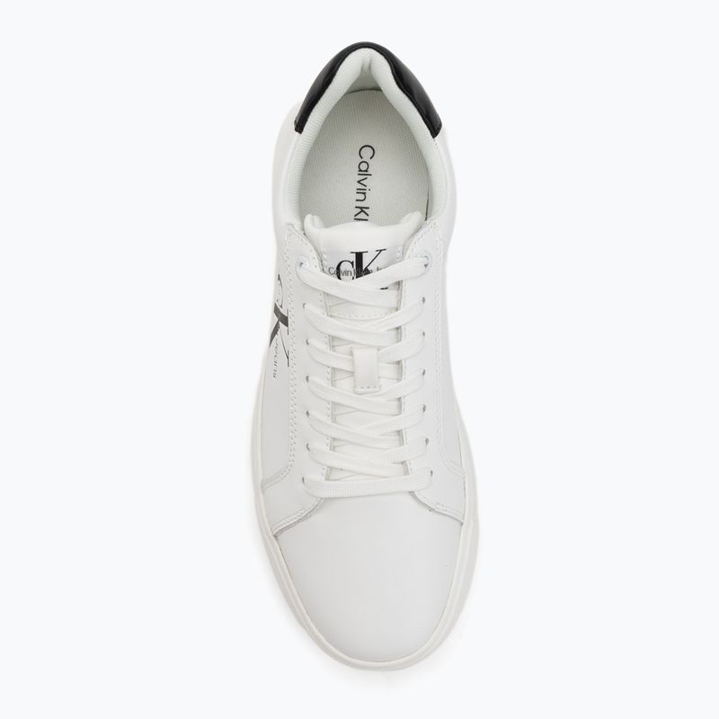 Încălțăminte pentru bărbați Calvin Klein YM0YM00681 Chunky Cupsole Monologo Lth triple bright white/black 5