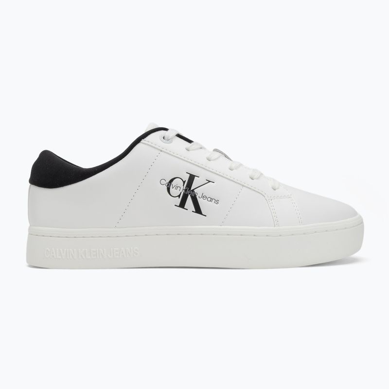 Încălțăminte pentru femei  Calvin Klein YW0YW01444 Classic Cupsole Lowlaceup Lth Wn bright white/black 2