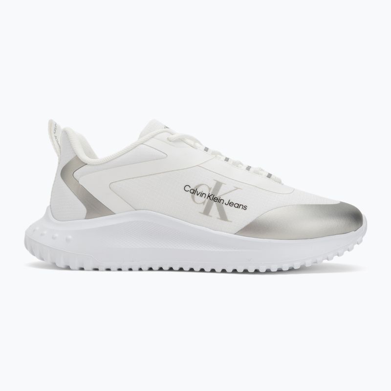 Încălțăminte pentru femei Calvin Klein Eva Runner Low Lace Mix Ml Wn bright white/silver 2