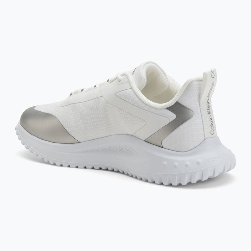 Încălțăminte pentru femei Calvin Klein Eva Runner Low Lace Mix Ml Wn bright white/silver 3
