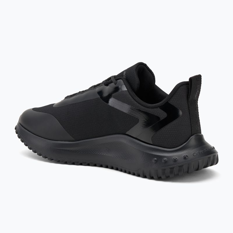 Încălțăminte pentru bărbați Calvin Klein YM0YM00968 Eva Runner Low Lace Ml Mix triple black 3