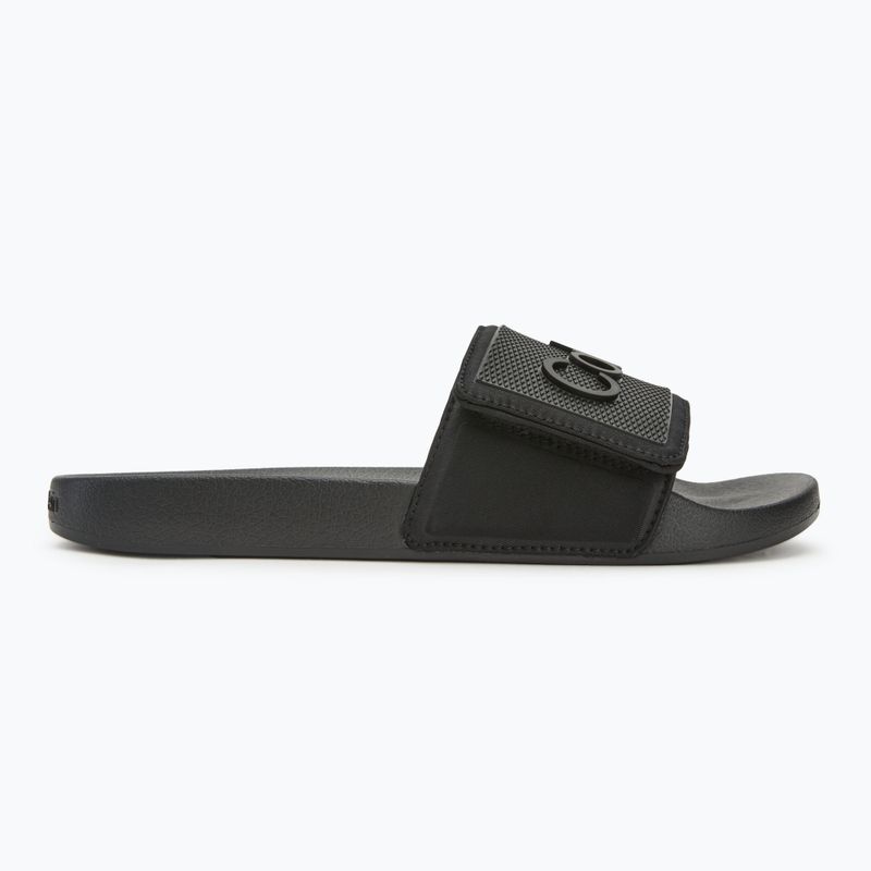 Papuci pentru bărbați Calvin Klein HM0HM01437 Adj Pool Slide TPU black 2
