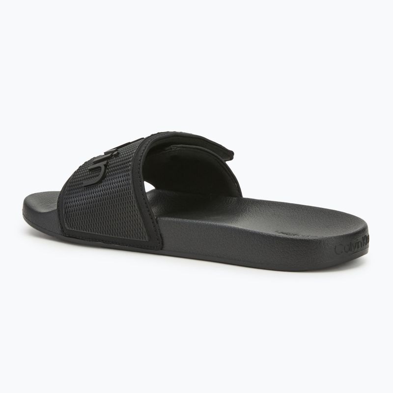 Papuci pentru bărbați Calvin Klein HM0HM01437 Adj Pool Slide TPU black 3