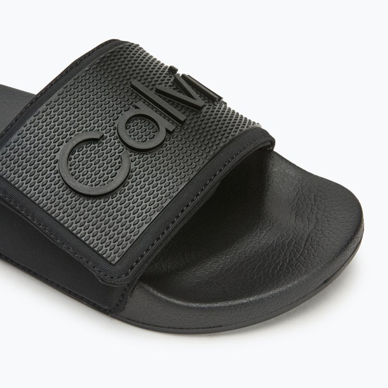 Papuci pentru bărbați Calvin Klein HM0HM01437 Adj Pool Slide TPU black 7
