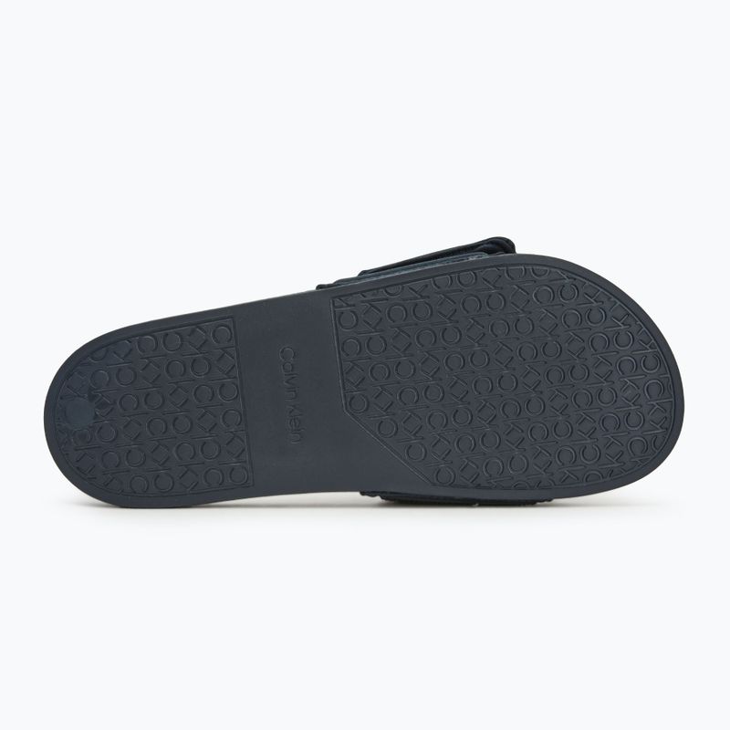 Papuci pentru bărbați  Calvin Klein HM0HM01437 Adj Pool Slide TPU calvin navy 4