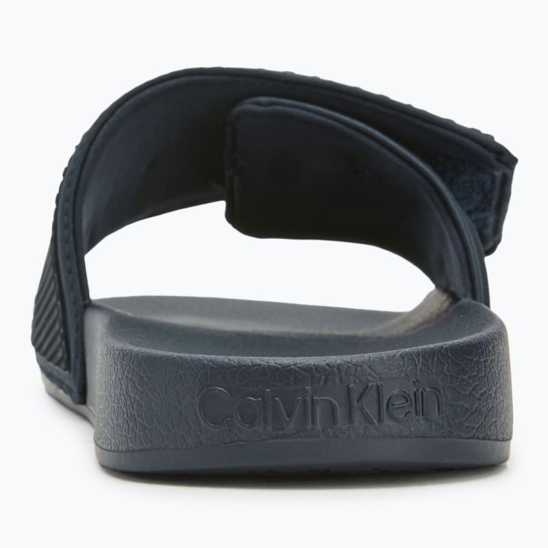 Papuci pentru bărbați  Calvin Klein HM0HM01437 Adj Pool Slide TPU calvin navy 6