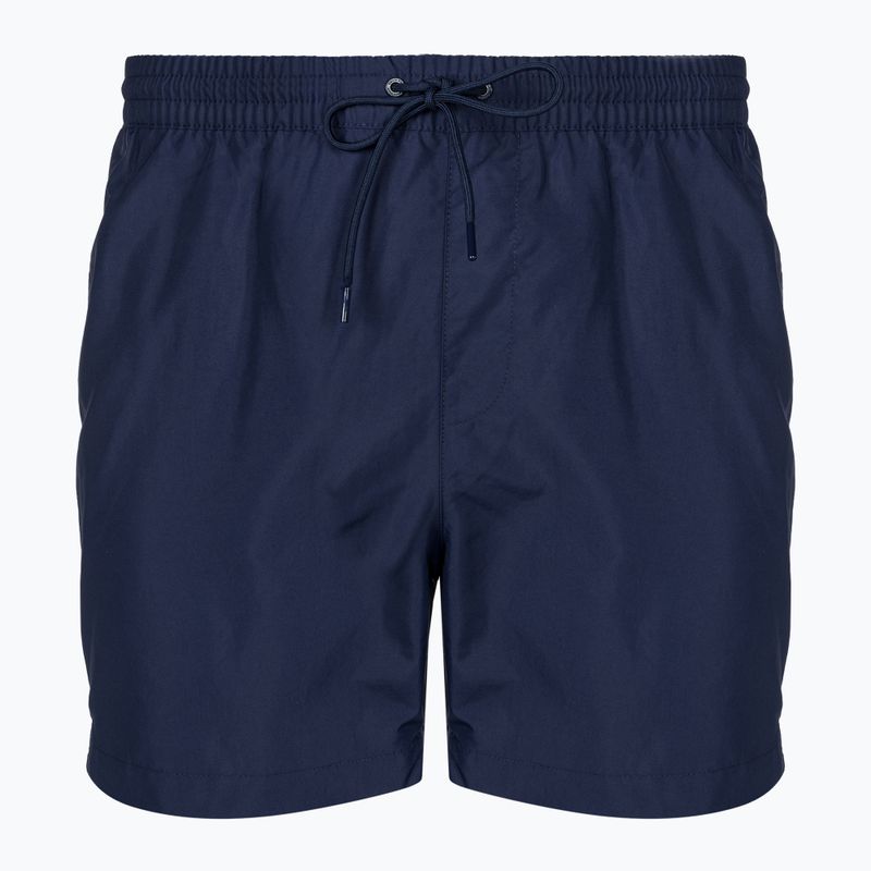 Pantaloni scurți de baie pentru bărbați Calvin Klein Medium Drawstring signature navy