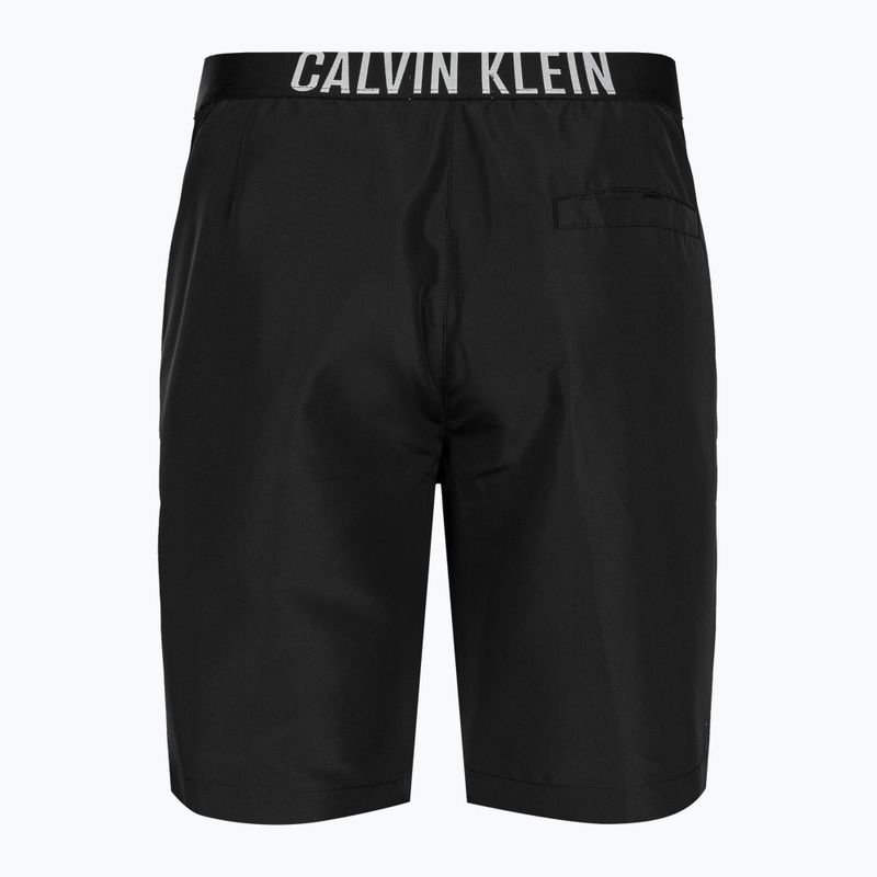 Pantaloni scurți de baie pentru bărbați Calvin Klein Boardshort black 2