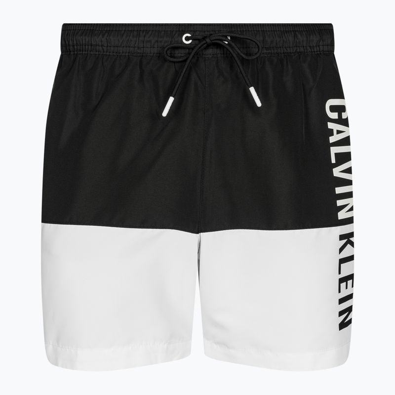 Pantaloni scurți de baie pentru bărbați Calvin Klein Medium Drawstring-Block black