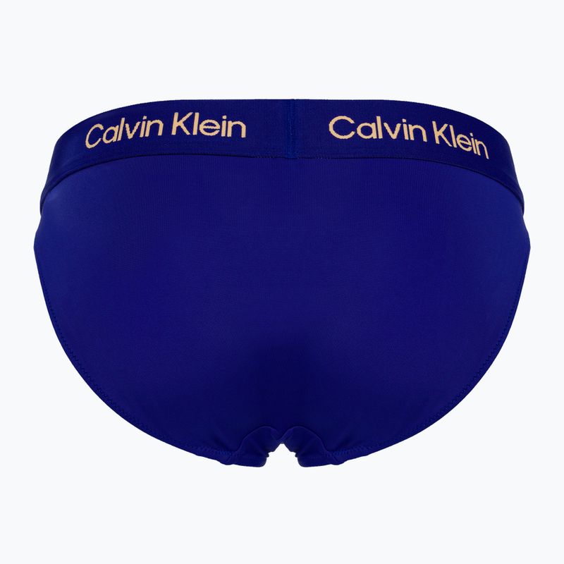 Partea de jos a costumului de baie Calvin Klein Bikini midnight lagoon 2