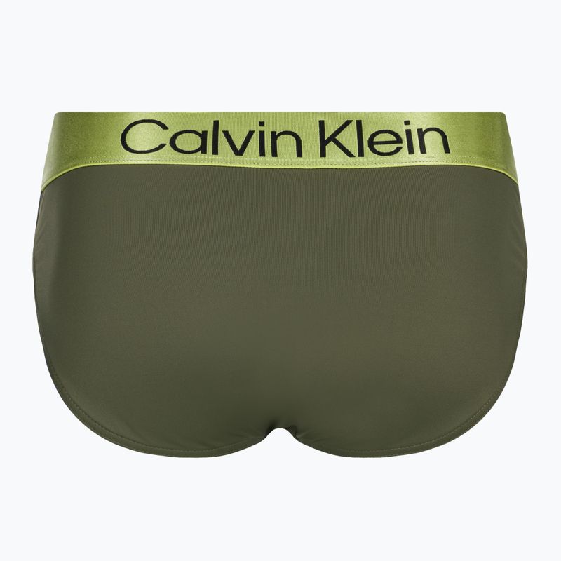 Slip de baie pentru bărbați Calvin Klein Brief green 2